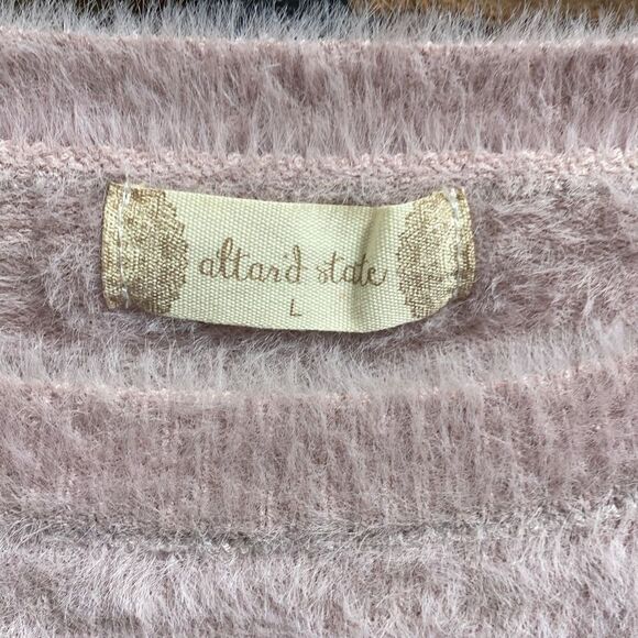 Altar’d State Pink Blush Crop Sweater Size Large NWOT - Picture 3 of 5